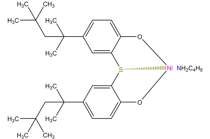 [2,2'-Thiobis(4-t-octylphenolato)]-n-butylamine nickel