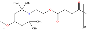 a bend of methylated high molecular weight light stabilizer powerstab 119 and oligomeric powerstab 622