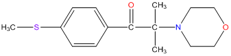 2 methyl 1 4 methylthio phenyl 2 4 morpholinyl 1 propanone