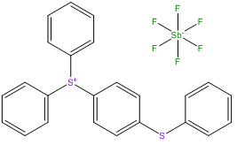 diphenyl 4 phenylthio phenylsufonium hexafluoroantimonate